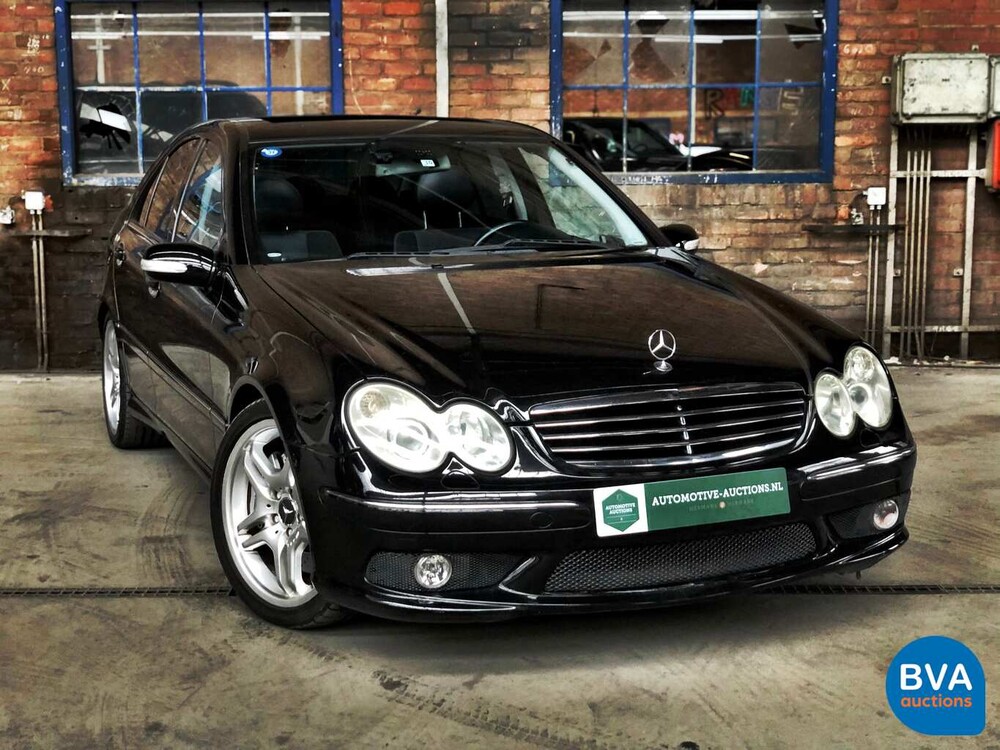 Mercedes-Benz C55 AMG 5.4 V8 367pk C-Klasse 2005 -YOUNGTIMER-