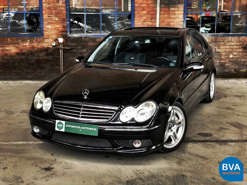 Mercedes-Benz C55 AMG 5.4 V8 367pk C-Klasse 2005 -YOUNGTIMER-