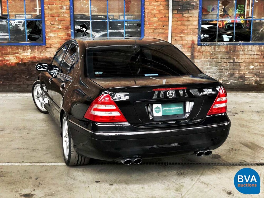 Mercedes-Benz C55 AMG 5.4 V8 367pk C-Klasse 2005 -YOUNGTIMER-