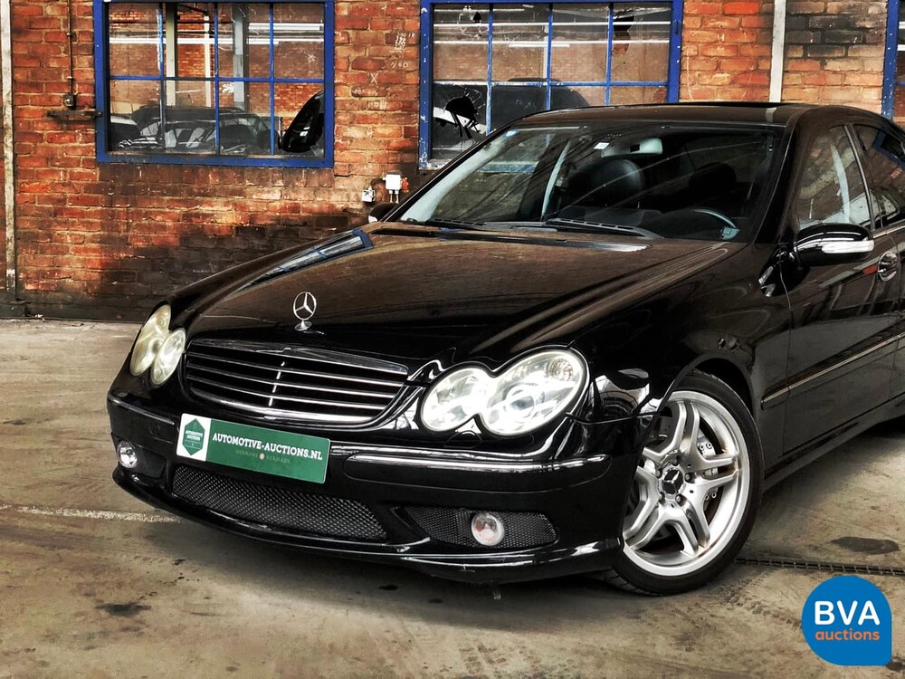 Mercedes-Benz C55 AMG 5.4 V8 367pk C-Klasse 2005 -YOUNGTIMER-