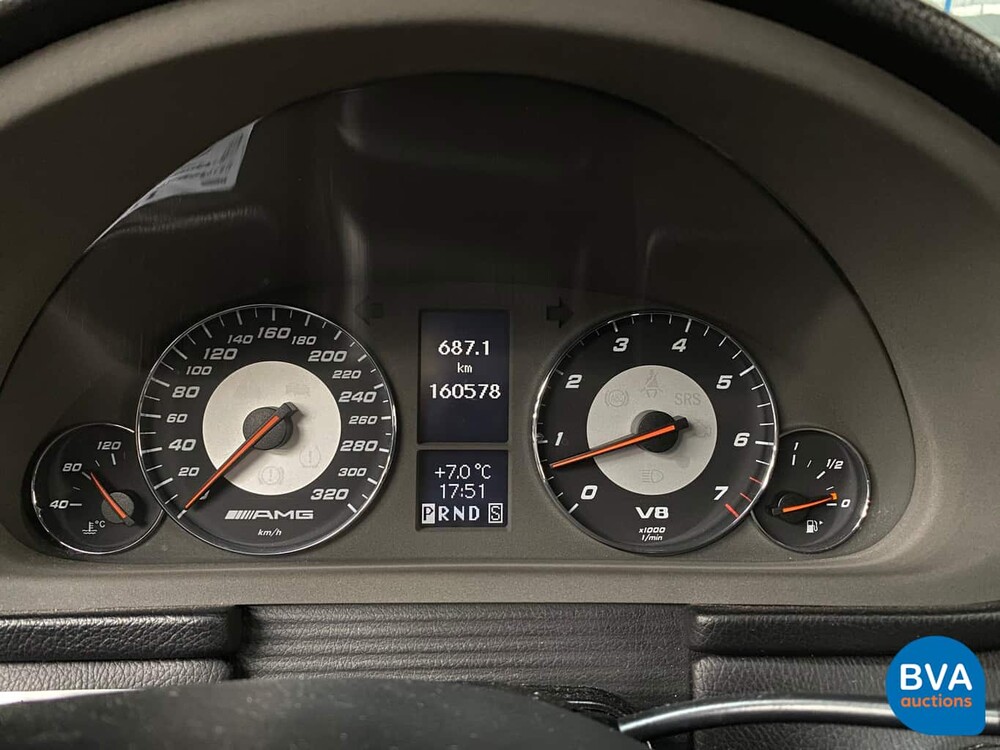 Mercedes-Benz C55 AMG 5.4 V8 367pk C-Klasse 2005 -YOUNGTIMER-