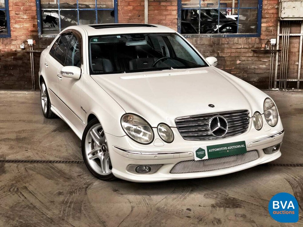 Mercedes-Benz E55 AMG 5.4 V8 476hp E-Class 2003 -YOUNGTIMER-.