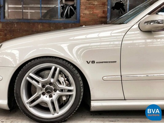 Mercedes-Benz E55 AMG 5.4 V8 476hp E-Class 2003 -YOUNGTIMER-.