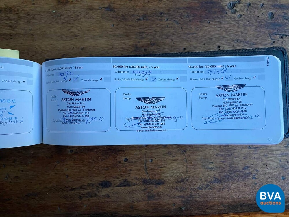 Aston Martin DB9 5.9 V12 457pk -Org NL- Coupé, 41-PV-XR