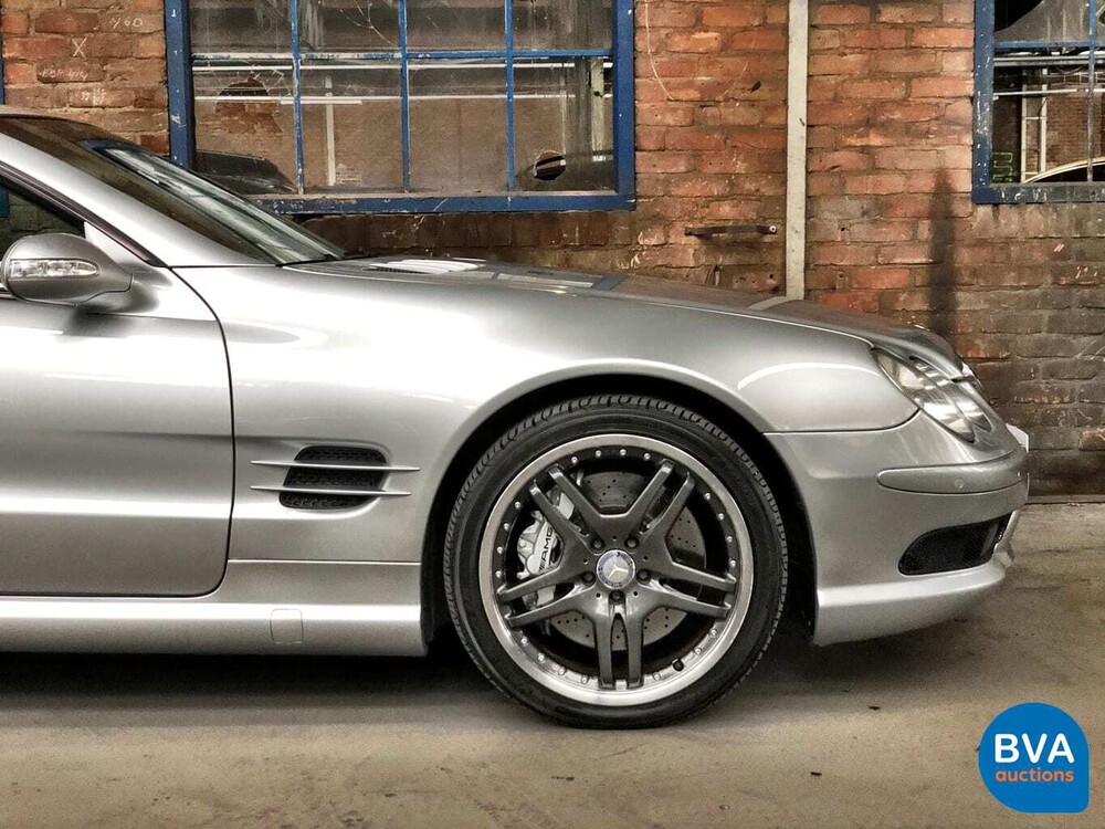 Mercedes-Benz SL55 AMG Kompressor 507pk SL-Klasse 2003