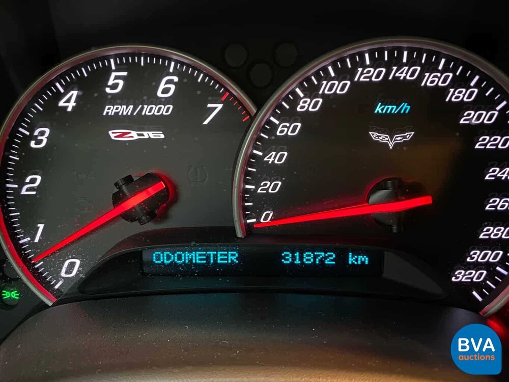 Chevrolet Corvette C6 Z06 7.0 V8 LS7 512hp 2007.