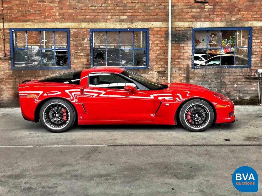 Chevrolet Corvette C6 Z06 7.0 V8 LS7 512hp 2007.