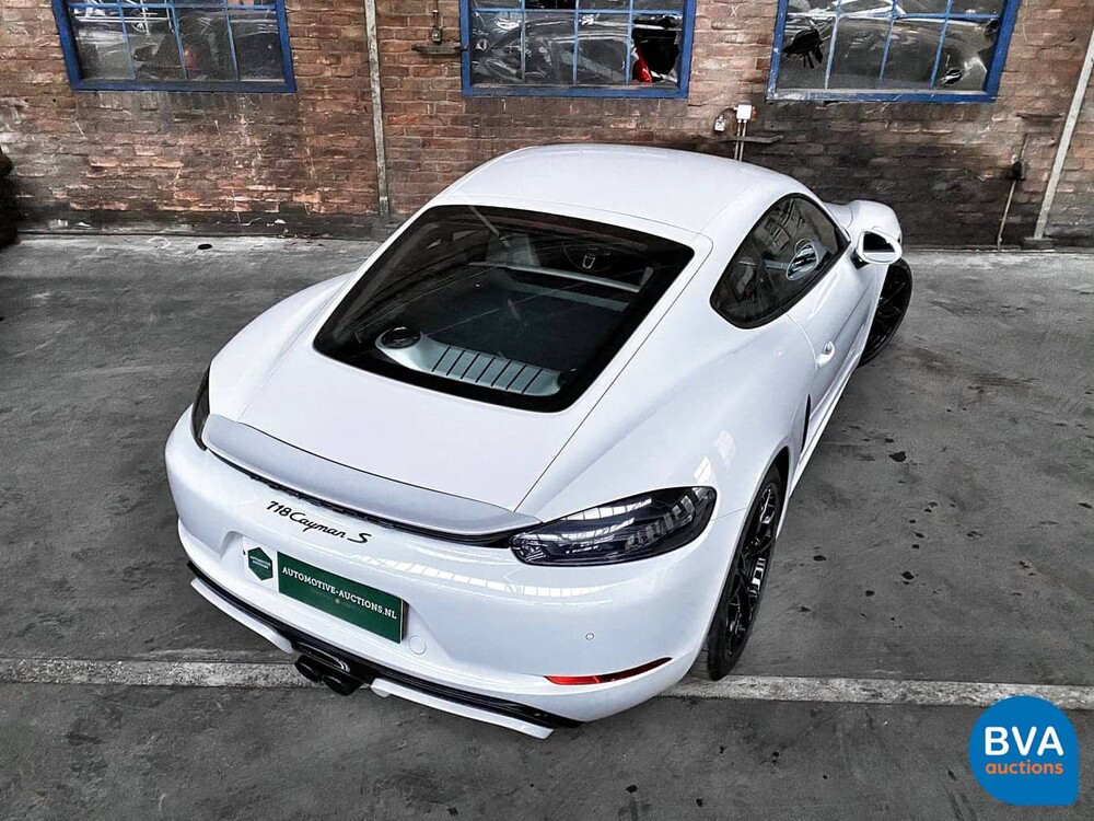 Porsche 718 Cayman S PDK 350pk 2017 -Garantie-, NL-kenteken