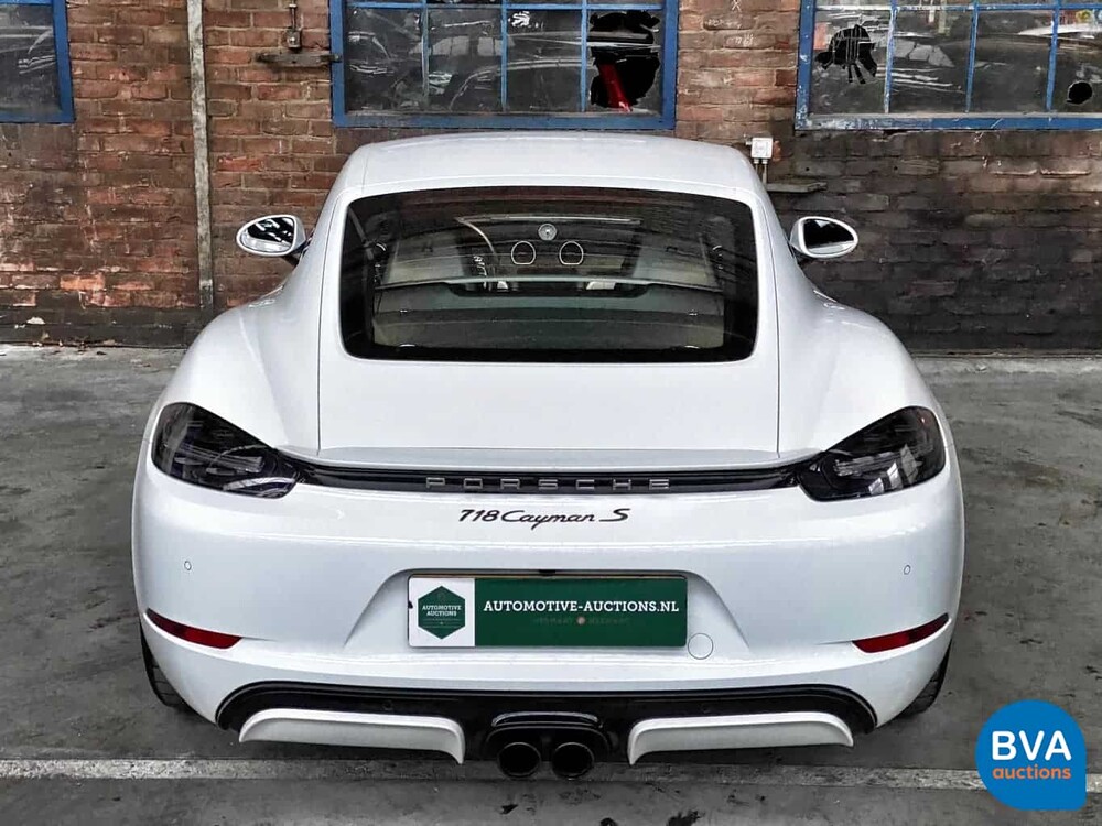 Porsche 718 Cayman S PDK 350pk 2017 -Garantie-, NL-kenteken