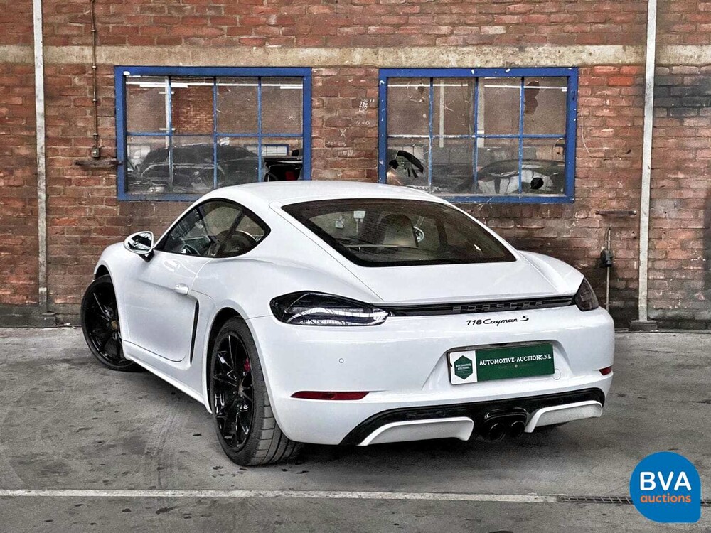 Porsche 718 Cayman S PDK 350pk 2017 -Garantie-, NL-kenteken