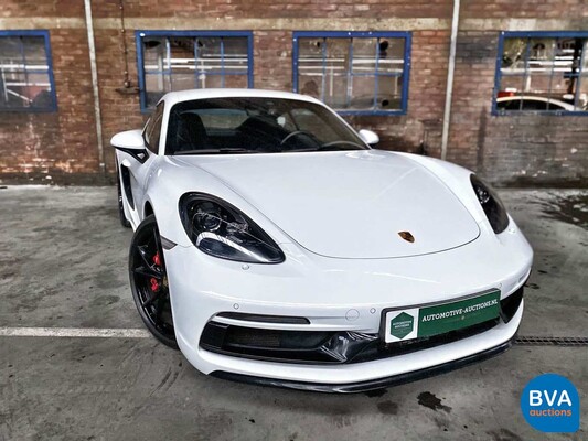 Porsche 718 Cayman S PDK 350hp 2017 -Guarantee-, Dutch registration.