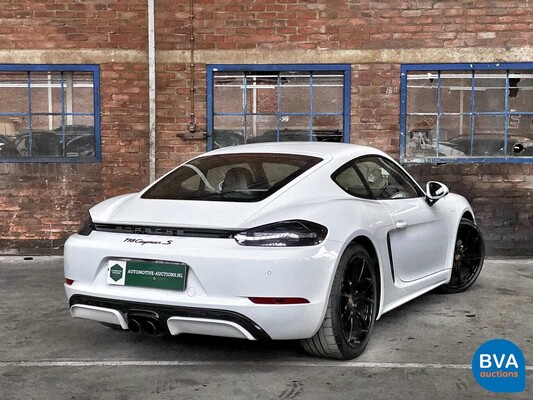 Porsche 718 Cayman S PDK 350hp 2017 -Guarantee-, Dutch registration.