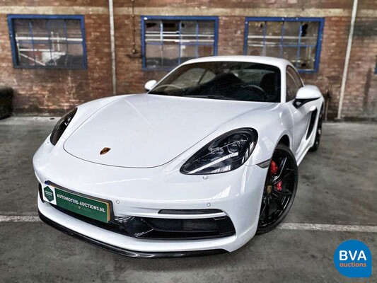 Porsche 718 Cayman S PDK 350hp 2017 -Guarantee-, Dutch registration.