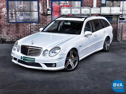 Mercedes-Benz E63 AMG Combi 6.2 V8 514hp E-CLASS 2007.