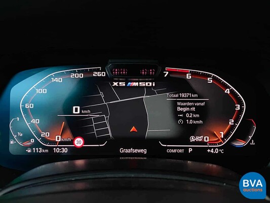 BMW X5 M50i xDrive M-Sport 4.4 V8 530pk 2020 Shadow-Line -GARANTIE-