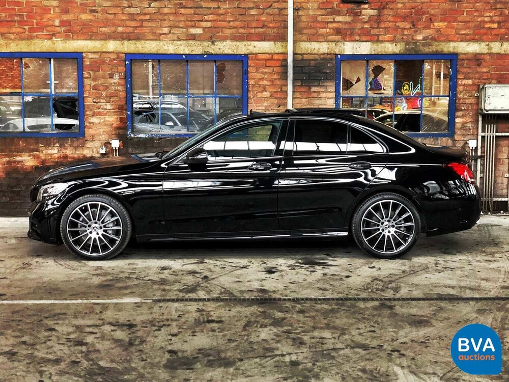 Mercedes-Benz C200 AMG Facelift C-Klasse 184pk 2019 -Garantie-, K-874-BR
