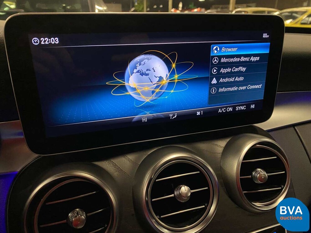 Mercedes-Benz C200 AMG Facelift C-Klasse 184pk 2019 -Garantie-, K-874-BR