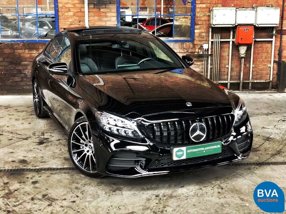 Mercedes-Benz C200 AMG Facelift C-Klasse 184pk 2019 -Garantie-, K-874-BR