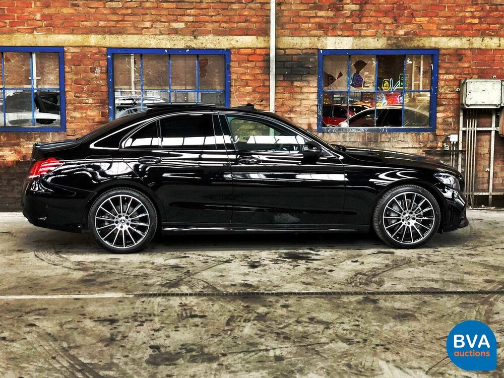Mercedes-Benz C200 AMG Facelift C-Klasse 184pk 2019 -Garantie-, K-874-BR