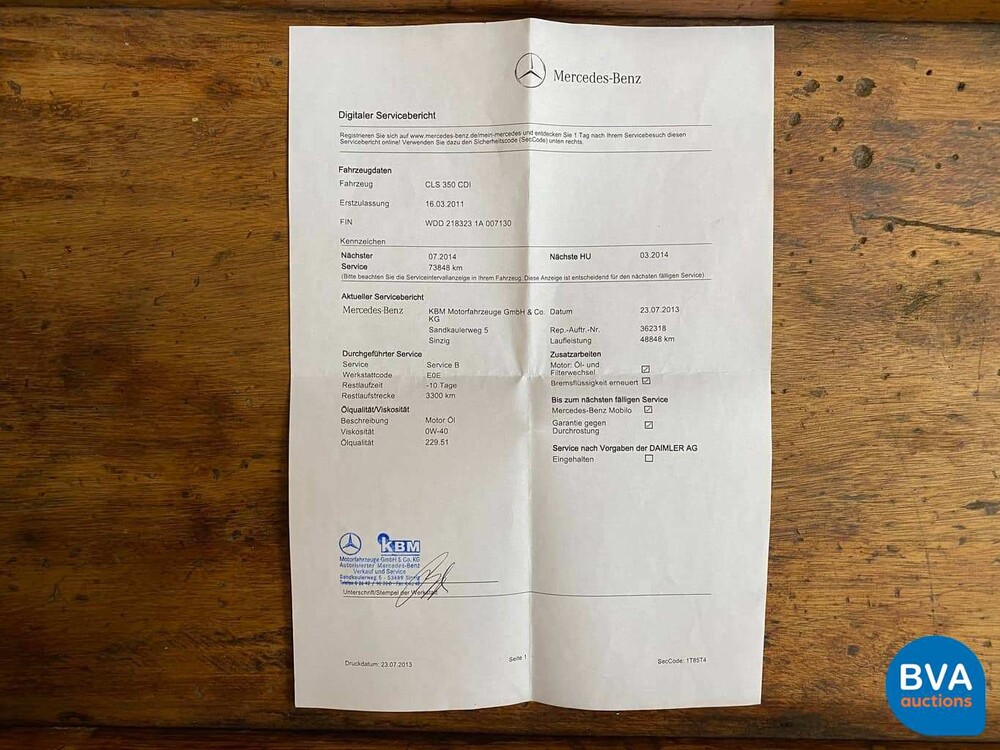 Mercedes-Benz CLS350 CDI AMG 265pk 2011, 8-KZL-73