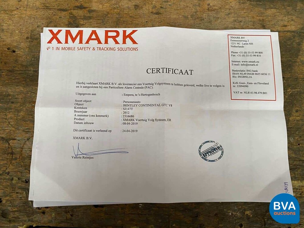 Bentley Continental GTC 4.0 V8 507pk 2012 GT Facelift, SJ-147-T