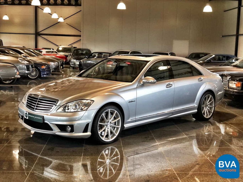 Mercedes-Benz S63 AMG Lang 525pk S-klasse 2009, J-410-JK