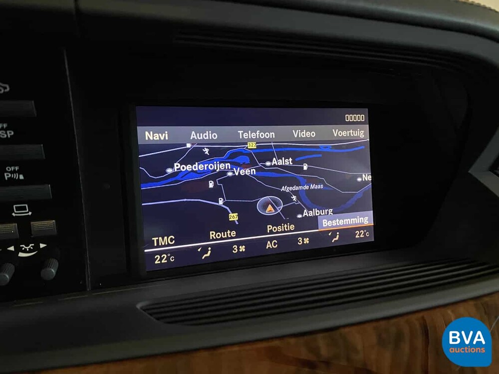 Mercedes-Benz S63 AMG Lang 525pk S-klasse 2009, J-410-JK