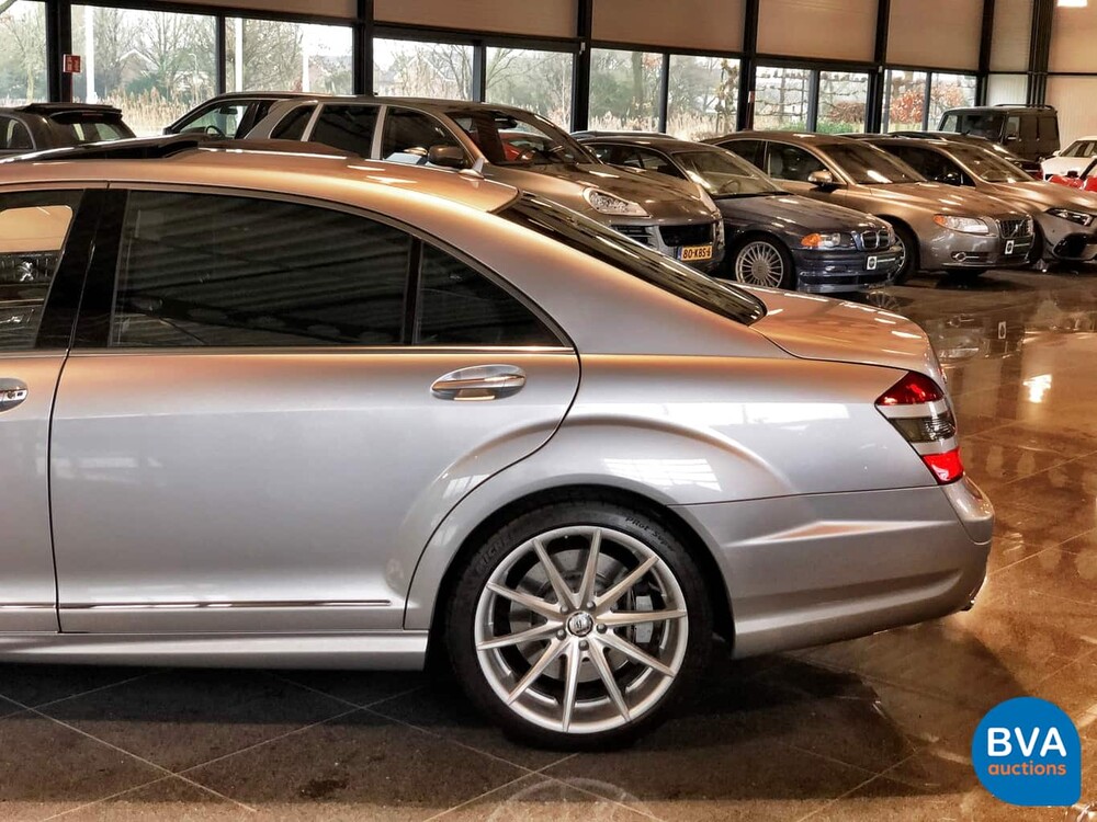 Mercedes-Benz S63 AMG Lang 525pk S-klasse 2009, J-410-JK