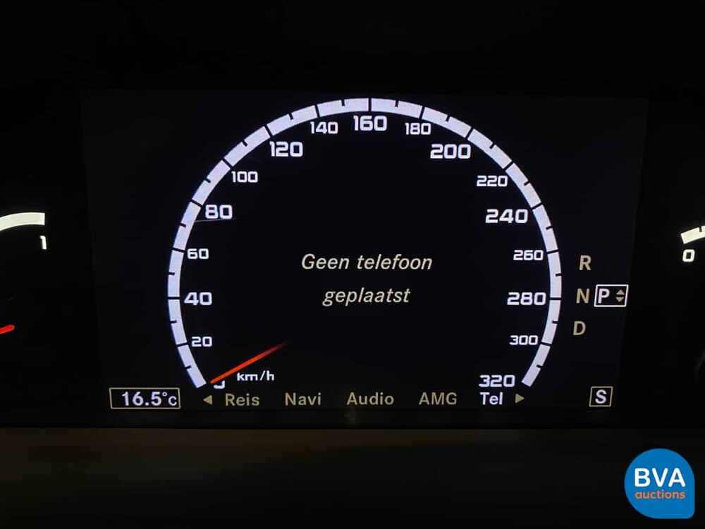 Mercedes-Benz S63 AMG Lang 525pk S-klasse 2009, J-410-JK