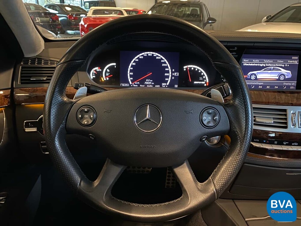 Mercedes-Benz S63 AMG Lang 525pk S-klasse 2009, J-410-JK