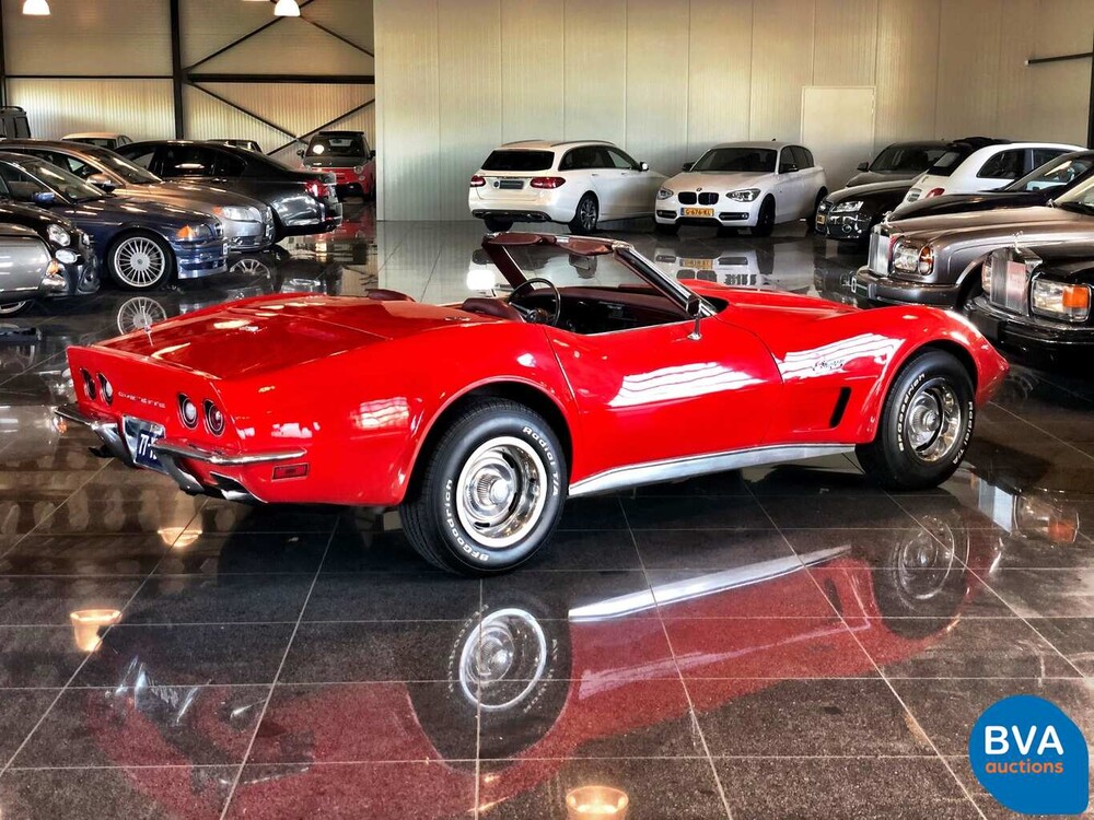 Chevrolet Corvette C3 Cabriolet Convertible 1973, 77-YD-90