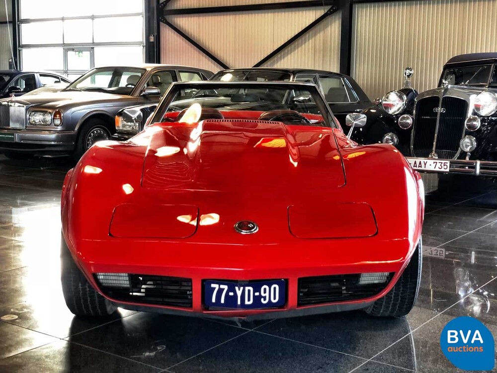 Chevrolet Corvette C3 Cabriolet Convertible 1973, 77-YD-90