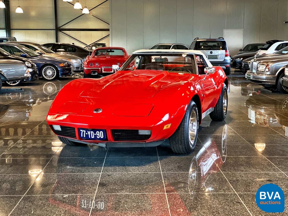 Chevrolet Corvette C3 Cabriolet Convertible 1973, 77-YD-90