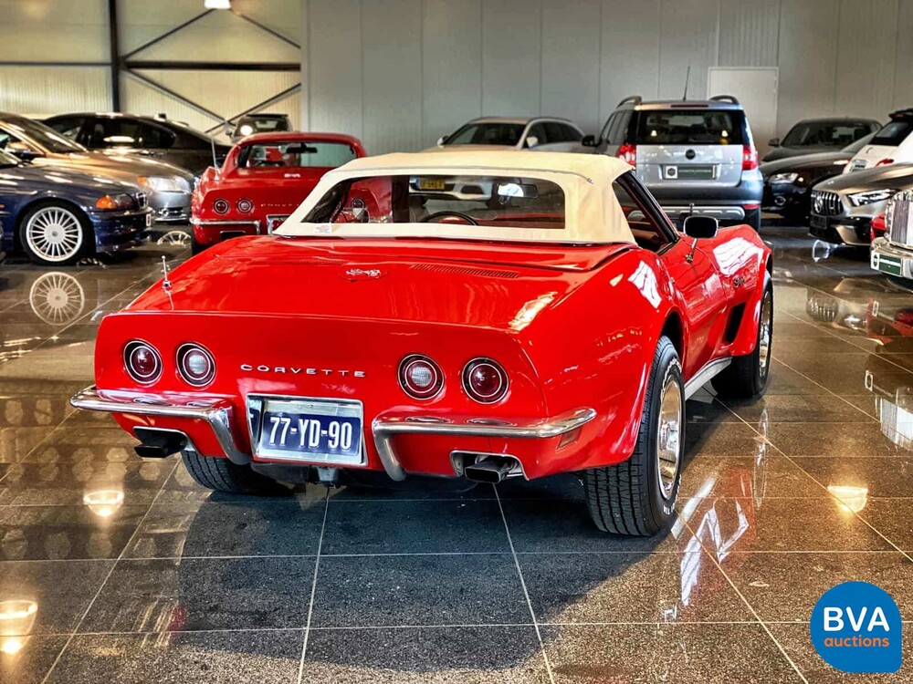 Chevrolet Corvette C3 Cabriolet Convertible 1973, 77-YD-90
