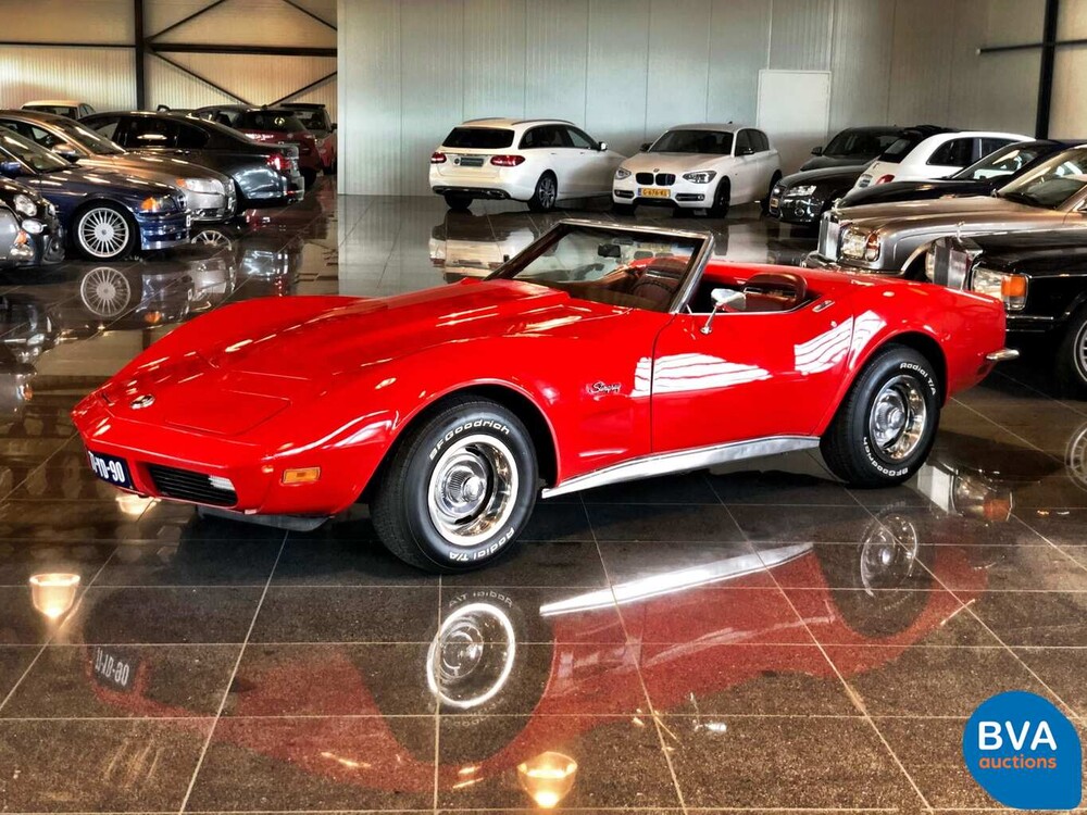 Chevrolet Corvette C3 Cabriolet Convertible 1973, 77-YD-90