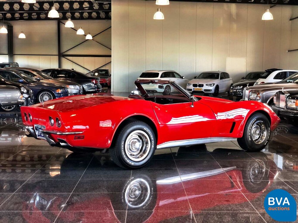 Chevrolet Corvette C3 Cabriolet Convertible 1973, 77-YD-90