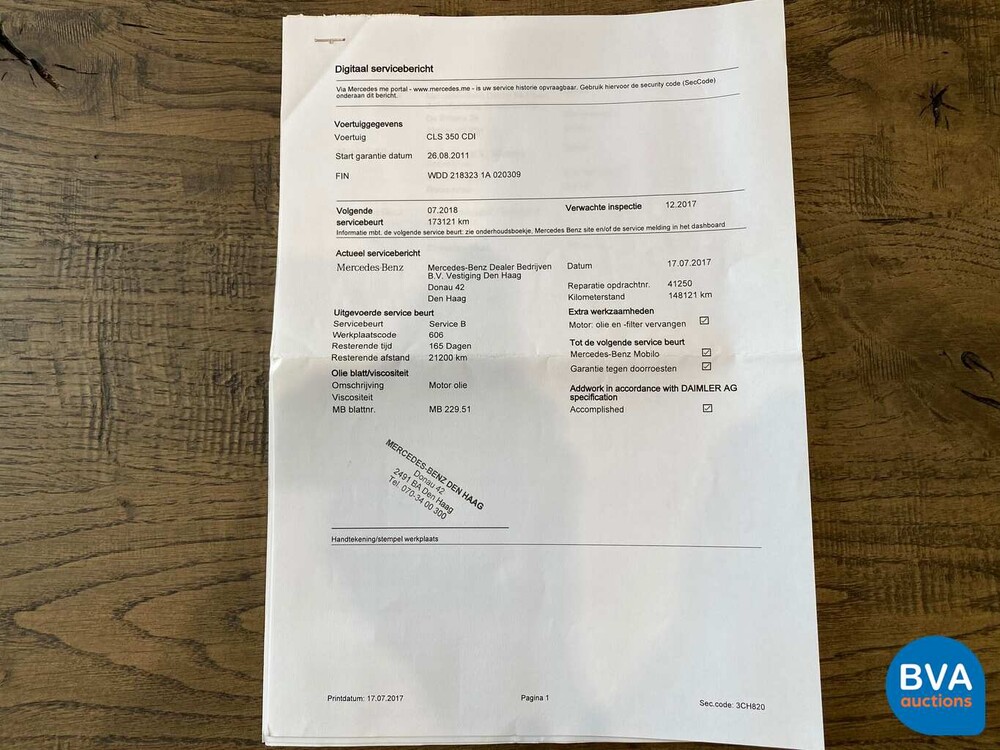 Mercedes-Benz CLS350 CDI 265pk CLS 2011 -Org. NL-, 81-RZP-5