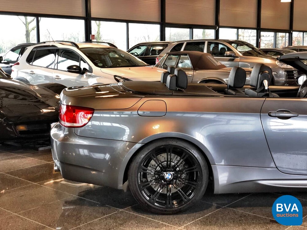 BMW M3 Cabriolet 4.0 V8 420pk DCT 3-Serie M-Sport 2008 E93, JG-460-X