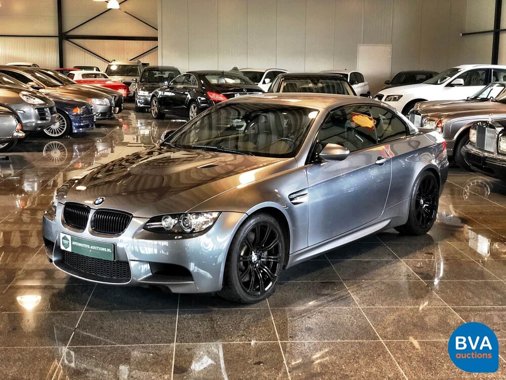 BMW M3 Cabriolet 4.0 V8 420pk DCT 3-Serie M-Sport 2008 E93, JG-460-X