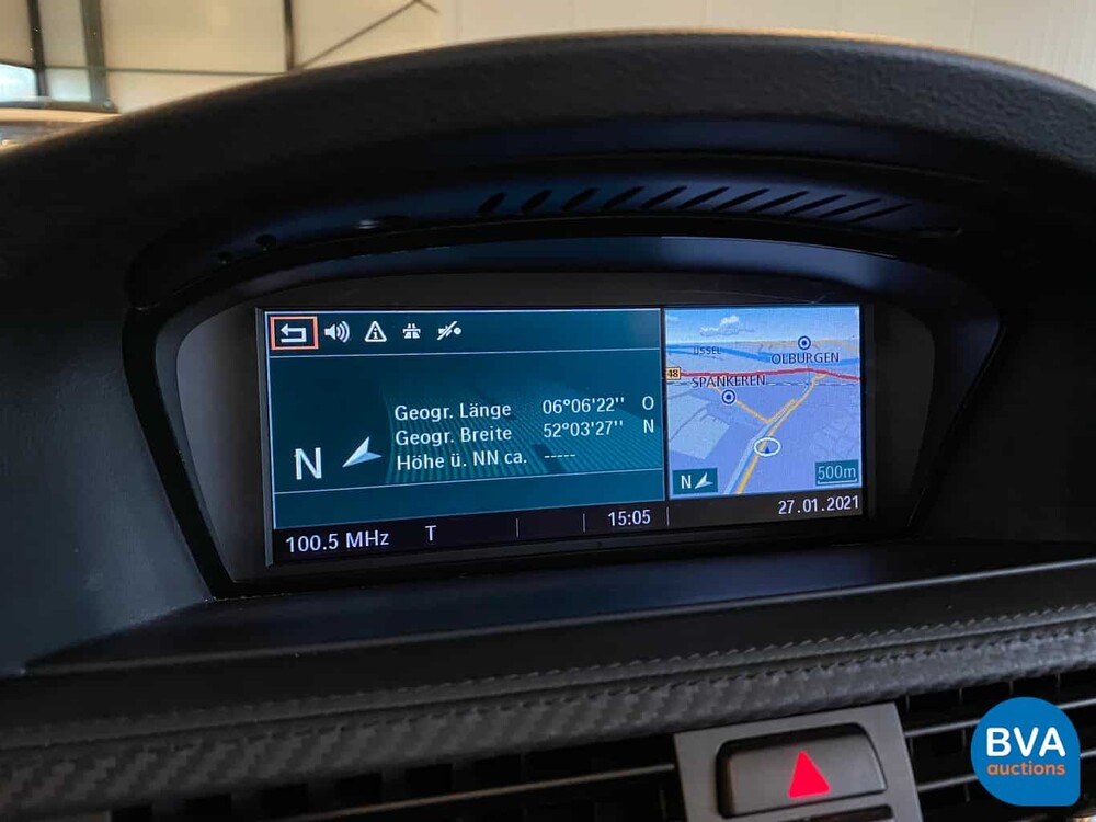 BMW M3 Cabriolet 4.0 V8 420pk DCT 3-Serie M-Sport 2008 E93, JG-460-X