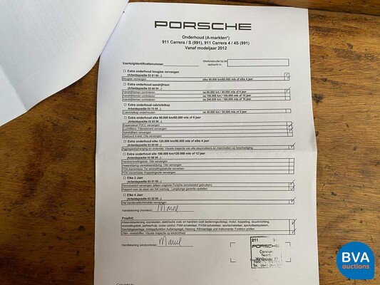 Porsche 911 3.8 Carrera S 400 PS 2012 991, GJ-872-D.