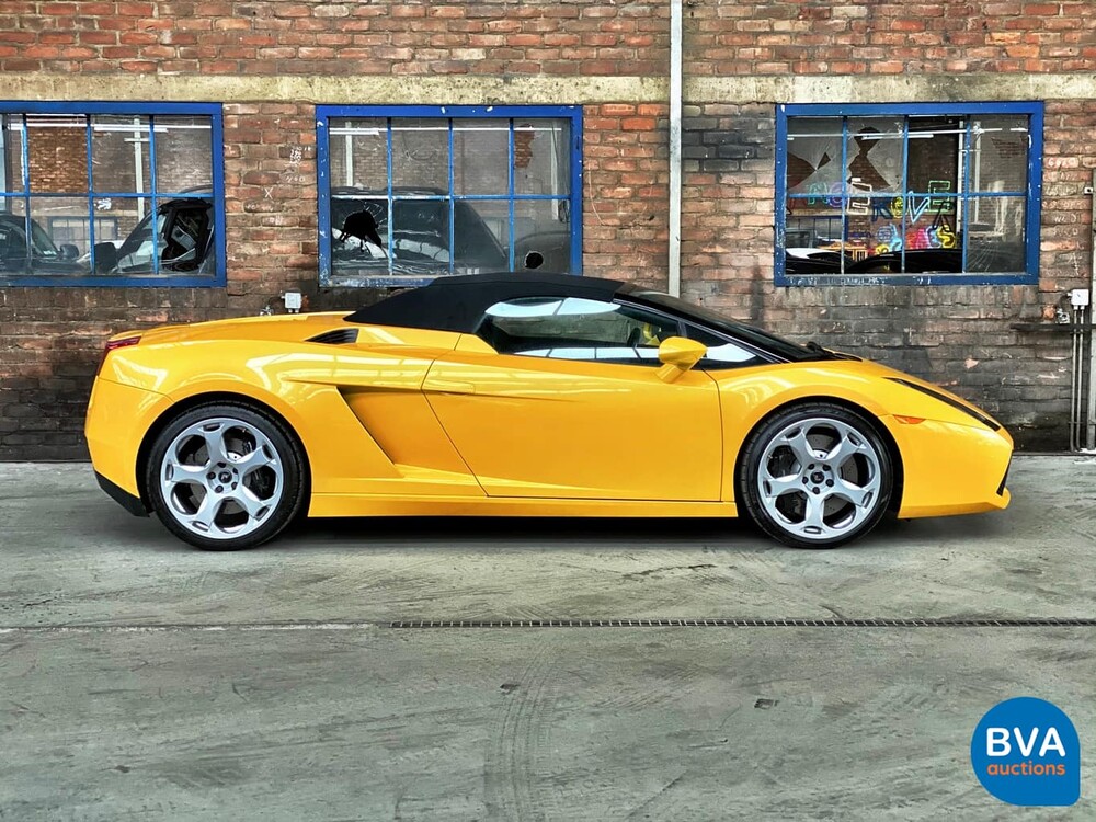 Lamborghini Gallardo Spyder 5.0 V10 519pk 2008 LIFT-System, NZ-552-P