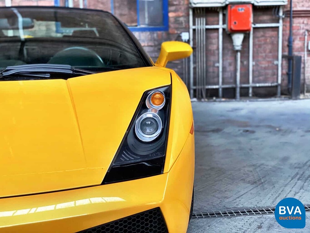 Lamborghini Gallardo Spyder 5.0 V10 519pk 2008 LIFT-System, NZ-552-P