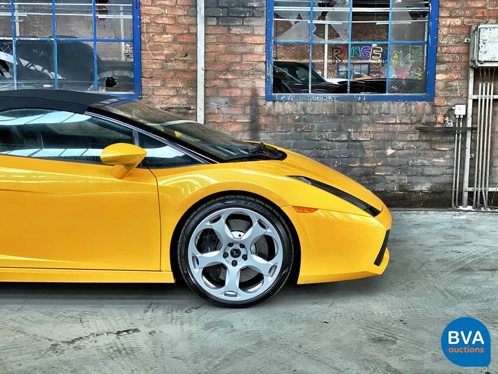 Lamborghini Gallardo Spyder 5.0 V10 519pk 2008 LIFT-System, NZ-552-P