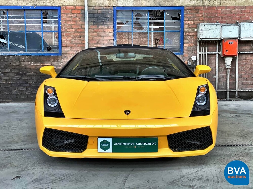 Lamborghini Gallardo Spyder 5.0 V10 519pk 2008 LIFT-System, NZ-552-P