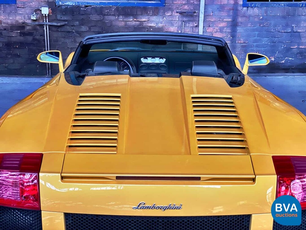 Lamborghini Gallardo Spyder 5.0 V10 519pk 2008 LIFT-System, NZ-552-P