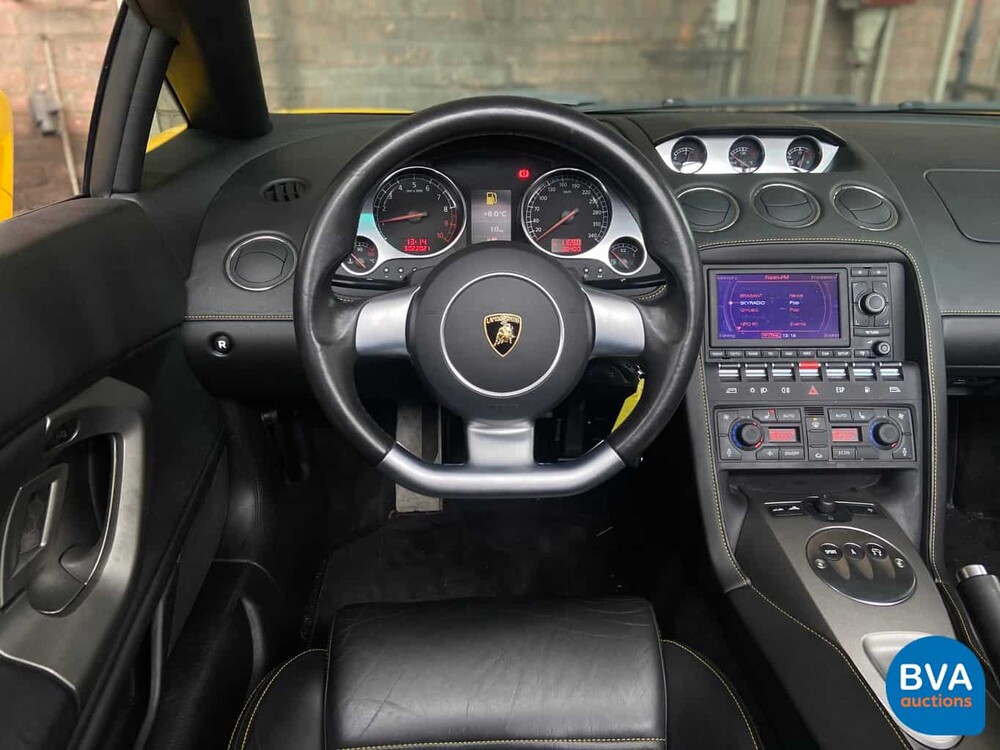Lamborghini Gallardo Spyder 5.0 V10 519pk 2008 LIFT-System, NZ-552-P