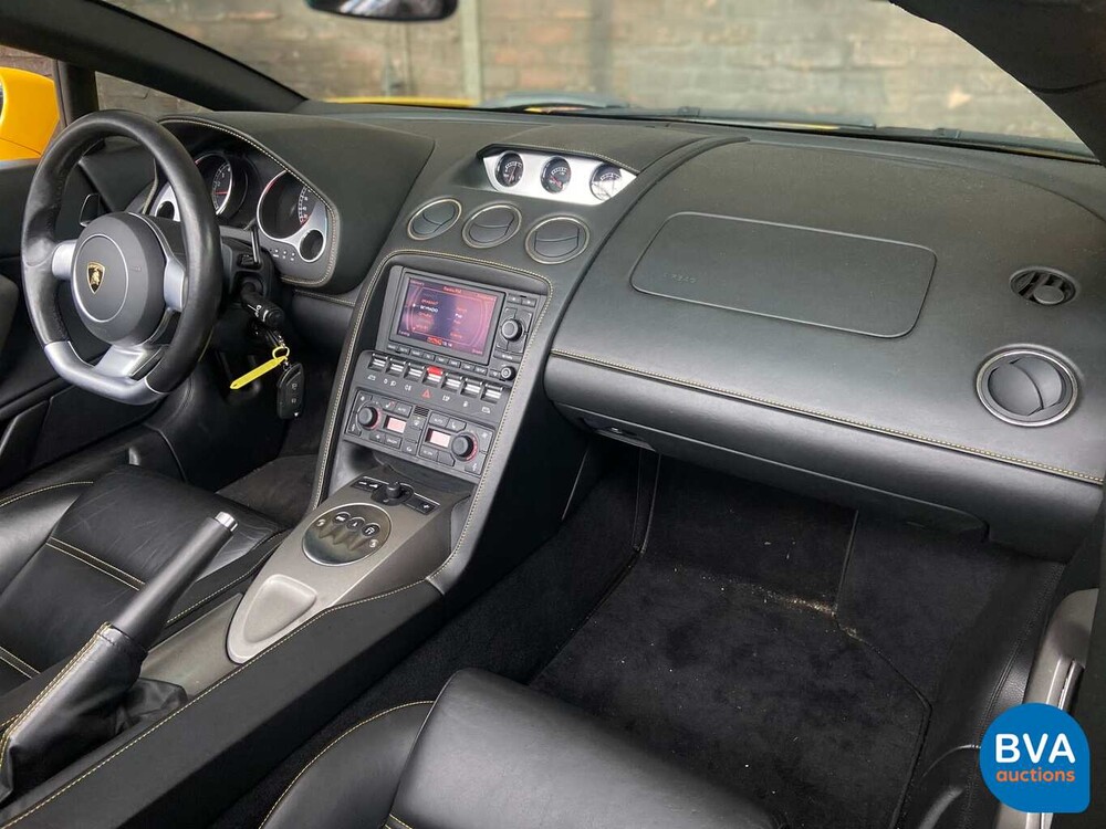 Lamborghini Gallardo Spyder 5.0 V10 519pk 2008 LIFT-System, NZ-552-P