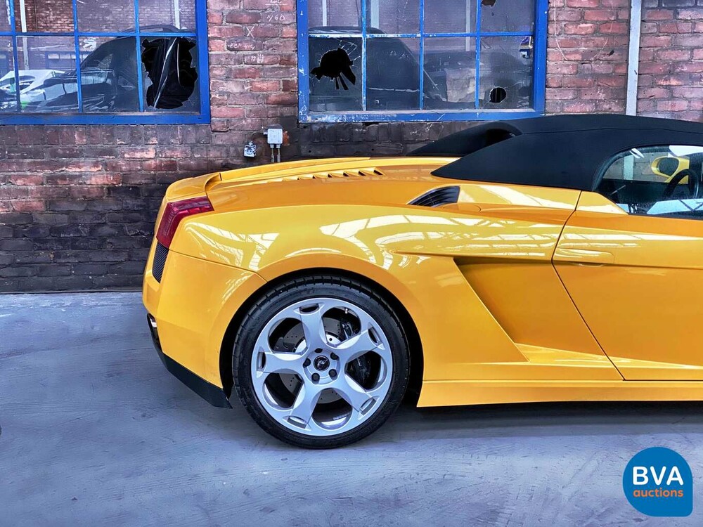 Lamborghini Gallardo Spyder 5.0 V10 519pk 2008 LIFT-System, NZ-552-P