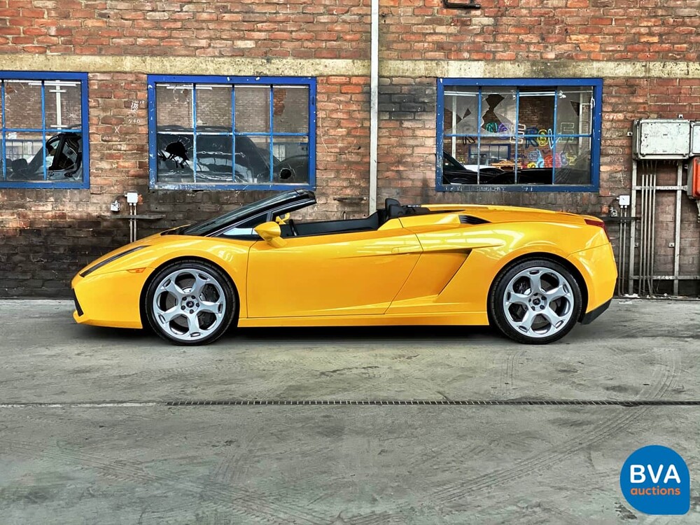 Lamborghini Gallardo Spyder 5.0 V10 519pk 2008 LIFT-System, NZ-552-P